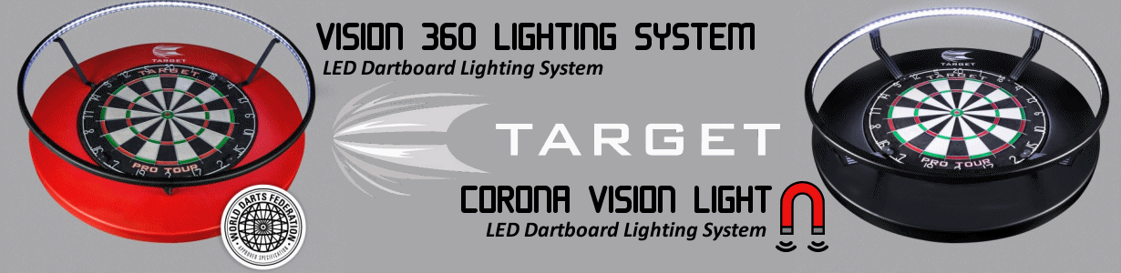 Target Darts 360 Lighting System and Corona Lighting System